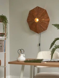 it's about RoMi Wandlamp Panama dia. 65cm bruin