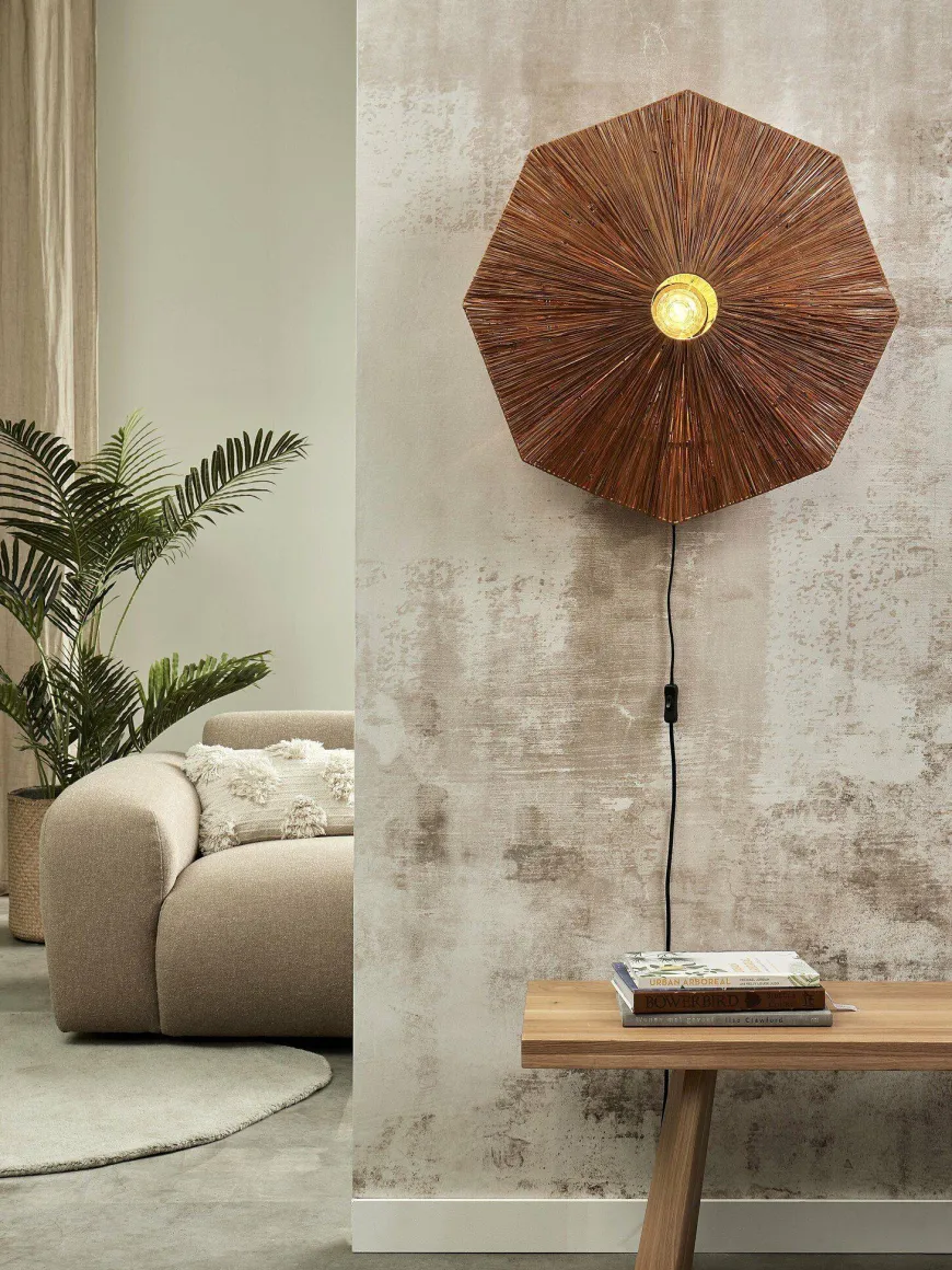 it's about RoMi Wandlamp Panama dia. 65cm bruin