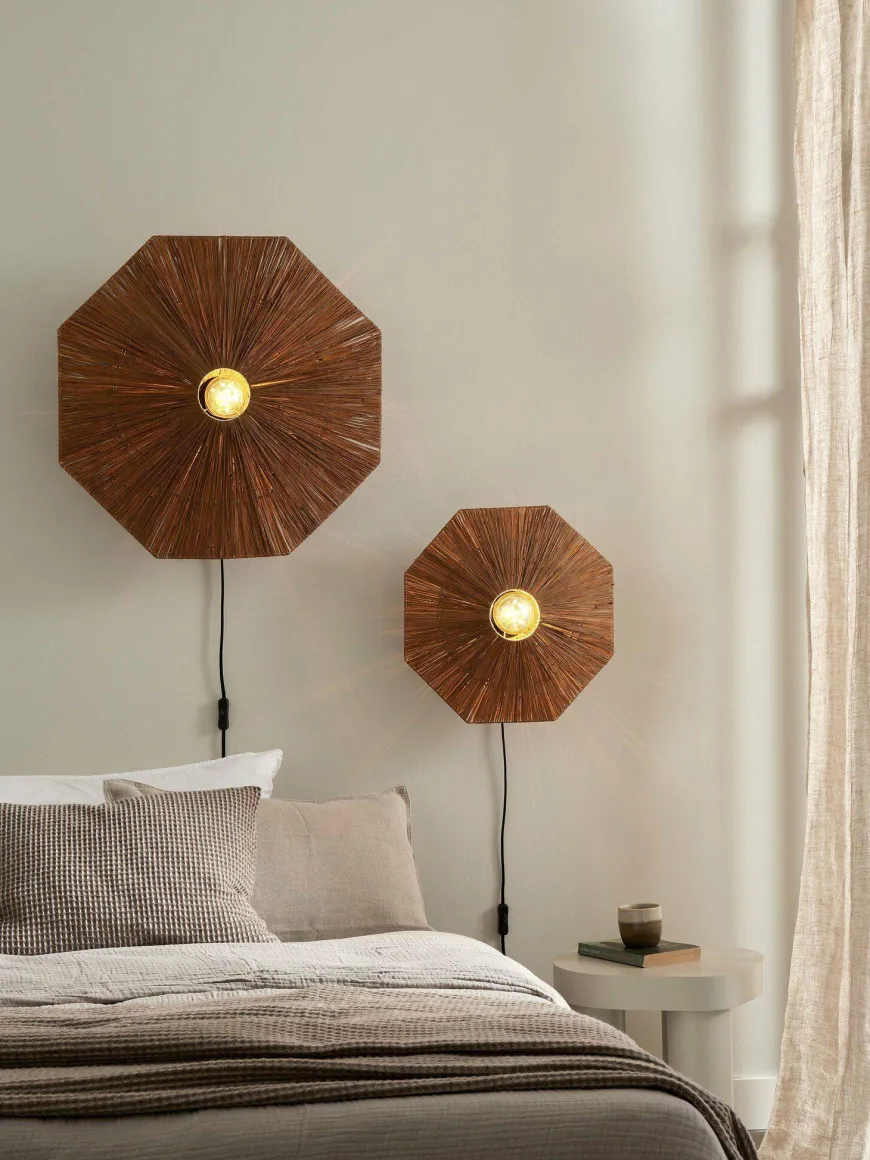 it's about RoMi Wandlamp Panama dia. 65cm bruin