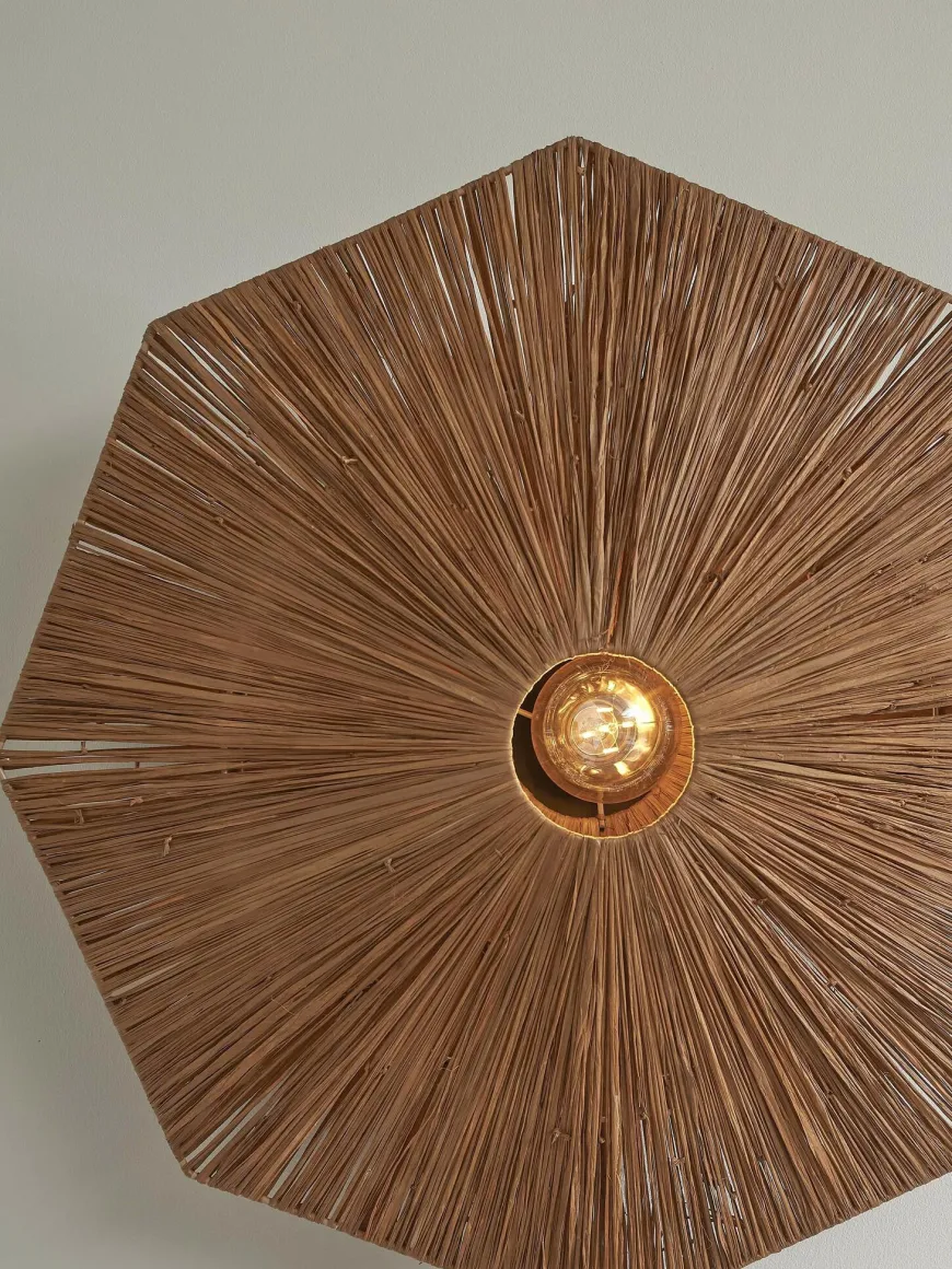 it's about RoMi Wandlamp Panama dia. 65cm bruin