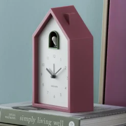 Karlsson Alarmklok Modern Cuckoo helder roze