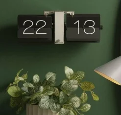 Karlsson Flip klok No Case Stand Zwart