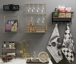 Karlsson Flip klok No Case Stand Zwart