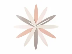 Karlsson Klok Bloom zacht roze - bruin