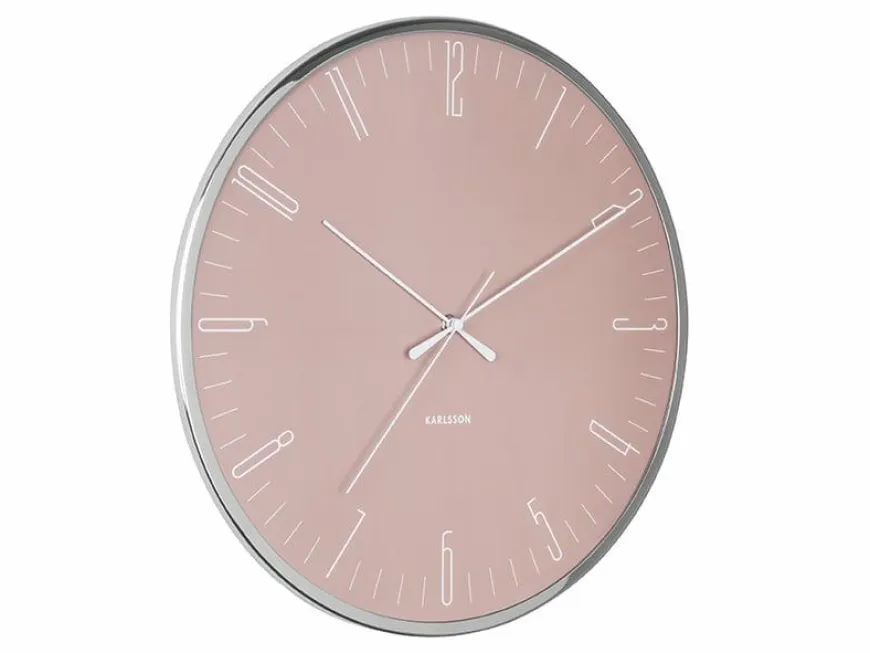 Karlsson Klok Dragonfly licht roze Ø 40 cm