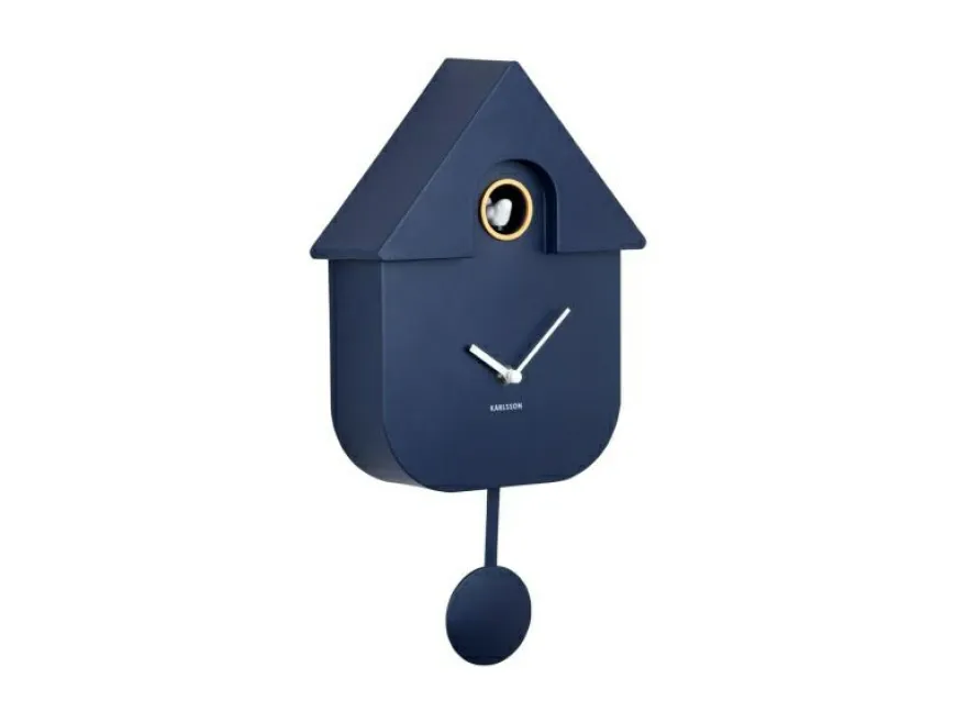 Karlsson Klok Modern Cuckoo - Blauw