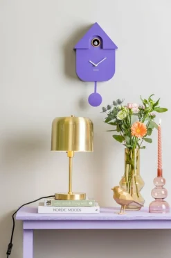 Karlsson Klok Modern Cuckoo Paars