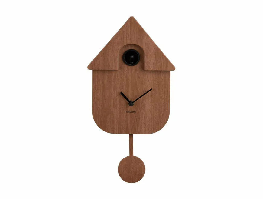 Karlsson Klok Modern Cuckoo - donkerbruin