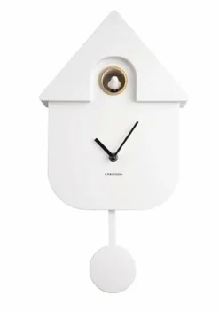 Karlsson Klok Modern Cuckoo - Wit