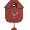 Karlsson Klok Modern Cuckoo - Rood