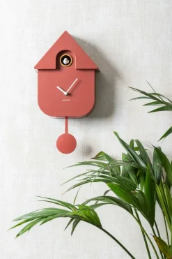 Karlsson Klok Modern Cuckoo - Rood