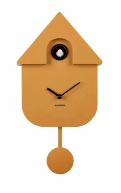 Karlsson Klok Modern Cuckoo okergeel
