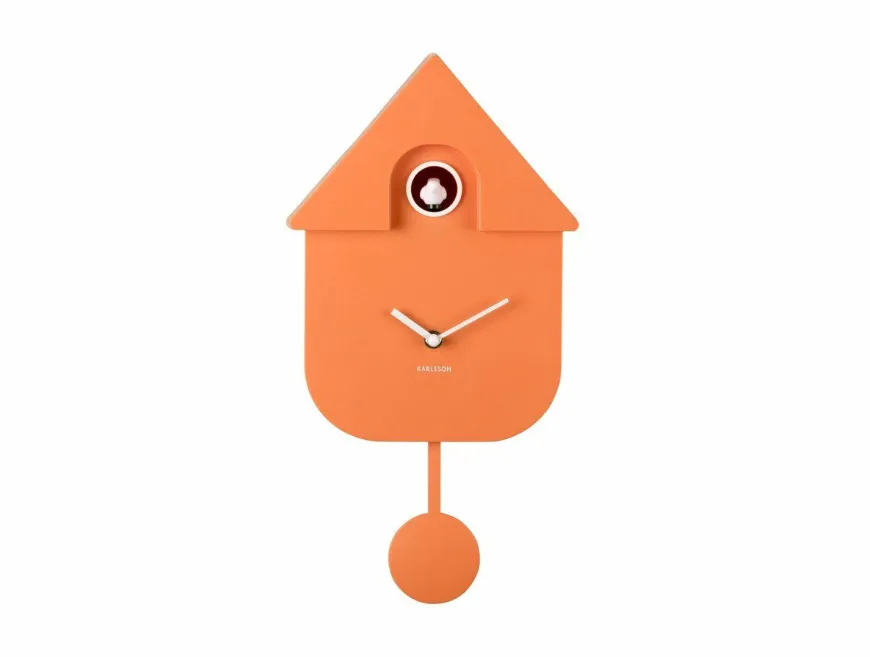 Karlsson Klok Modern Cuckoo - oranje