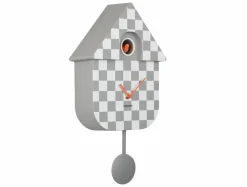 Karlsson Klok Modern Cuckoo Checker grijs