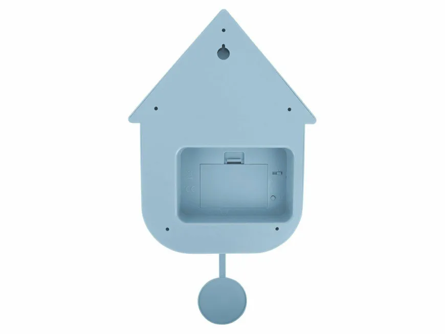 Karlsson Klok Modern Cuckoo Checker zacht blauw