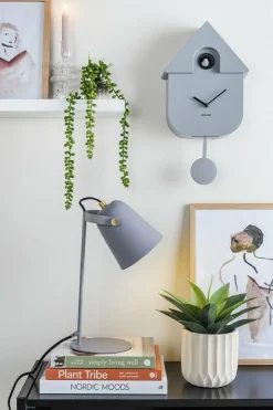 Karlsson Klok Modern Cuckoo - Grijs