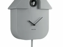 Karlsson Klok Modern Cuckoo - Grijs