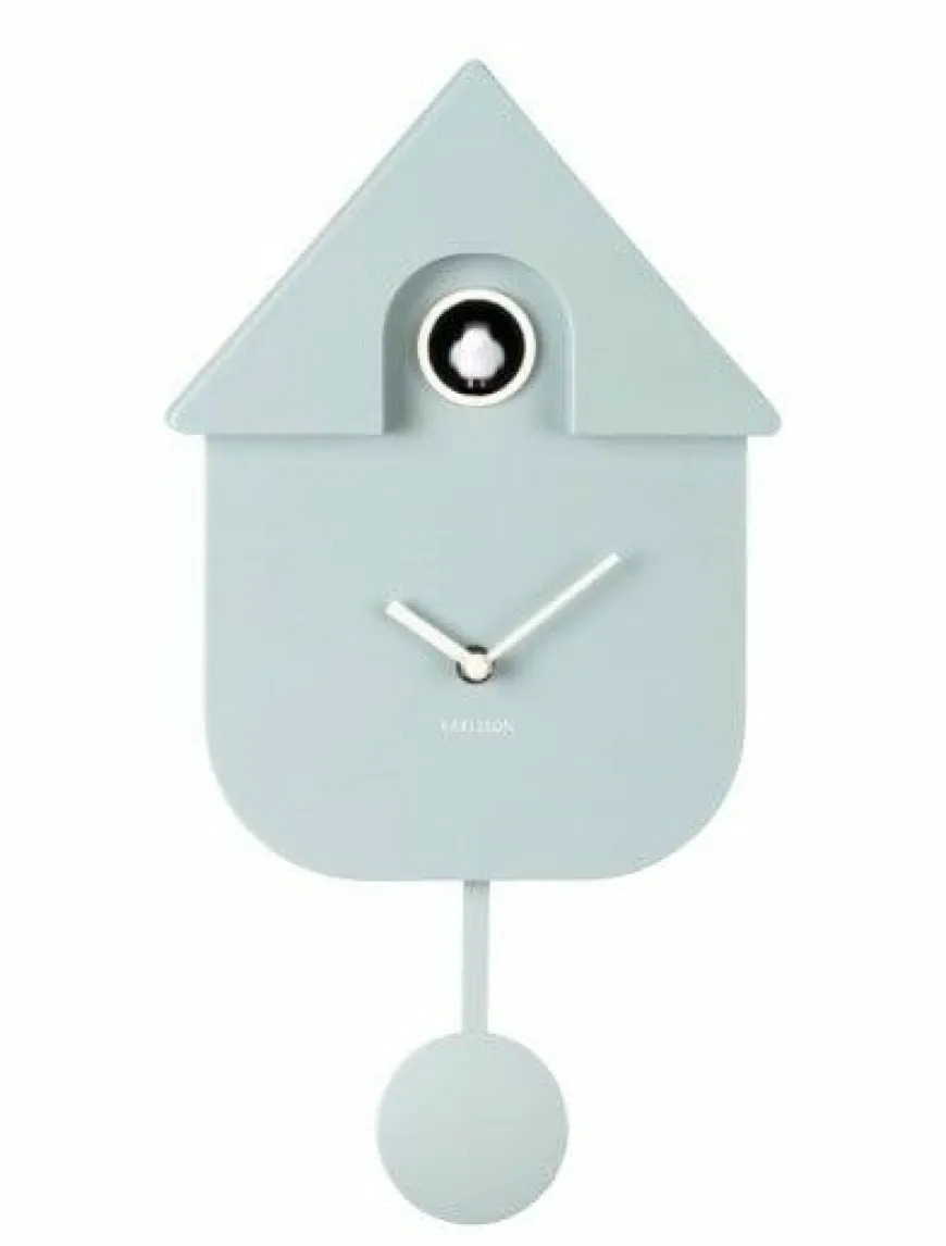 Karlsson Klok Modern Cuckoo - Lichtblauw