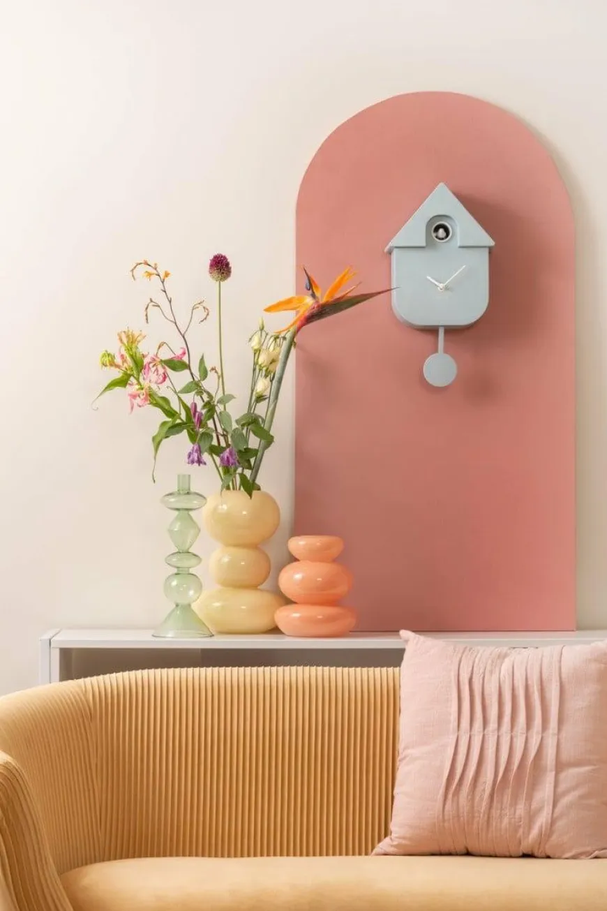 Karlsson Klok Modern Cuckoo - Lichtblauw