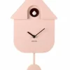 Karlsson Klok Modern Cuckoo - Licht roze