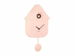 Karlsson Klok Modern Cuckoo - Licht roze
