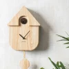Karlsson Klok Modern Cuckoo - licht bruin
