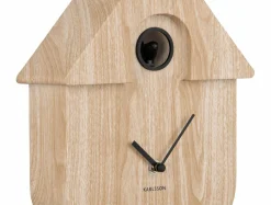 Karlsson Klok Modern Cuckoo - licht bruin