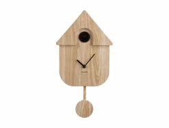Karlsson Klok Modern Cuckoo - licht bruin