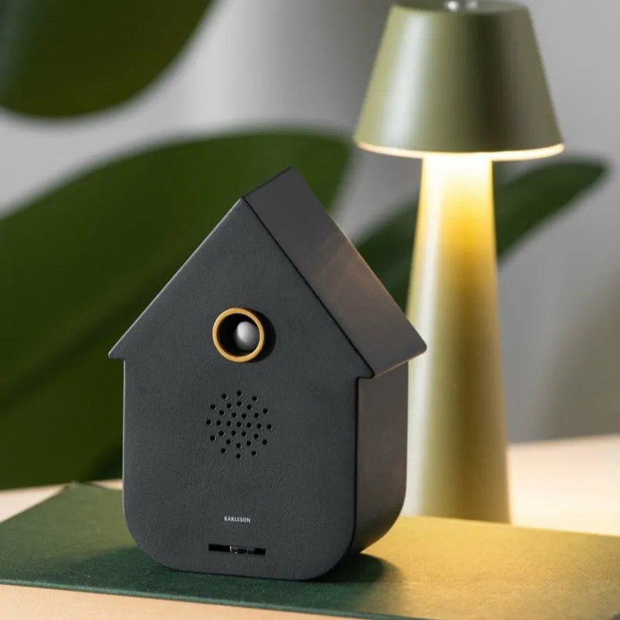 Karlsson Sound Box Modern Cuckoo - Zwart