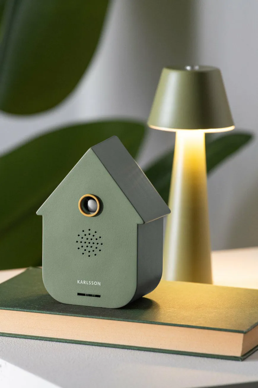 Karlsson Sound Box Modern Cuckoo - Groen