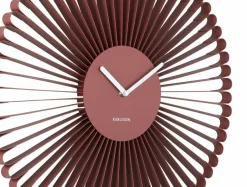 Karlsson Wandklok Cascara rood