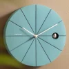 Karlsson Wandklok Destacado Cuckoo luchtblue met klassiek blauw