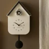 Karlsson Wandklok Dupla Color Cuckoo wit met zwart