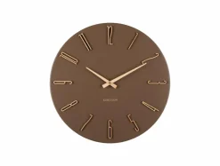 Karlsson Wandklok Esmerado mocca bruin