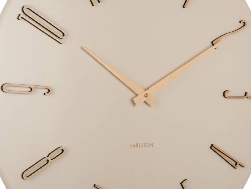 Karlsson Wandklok Esmerado groot wit