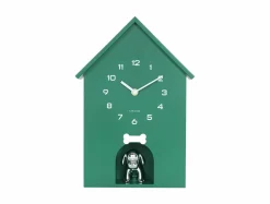 Karlsson Wandklok Garding Doggy retro groen