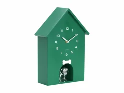 Karlsson Wandklok Garding Doggy retro groen