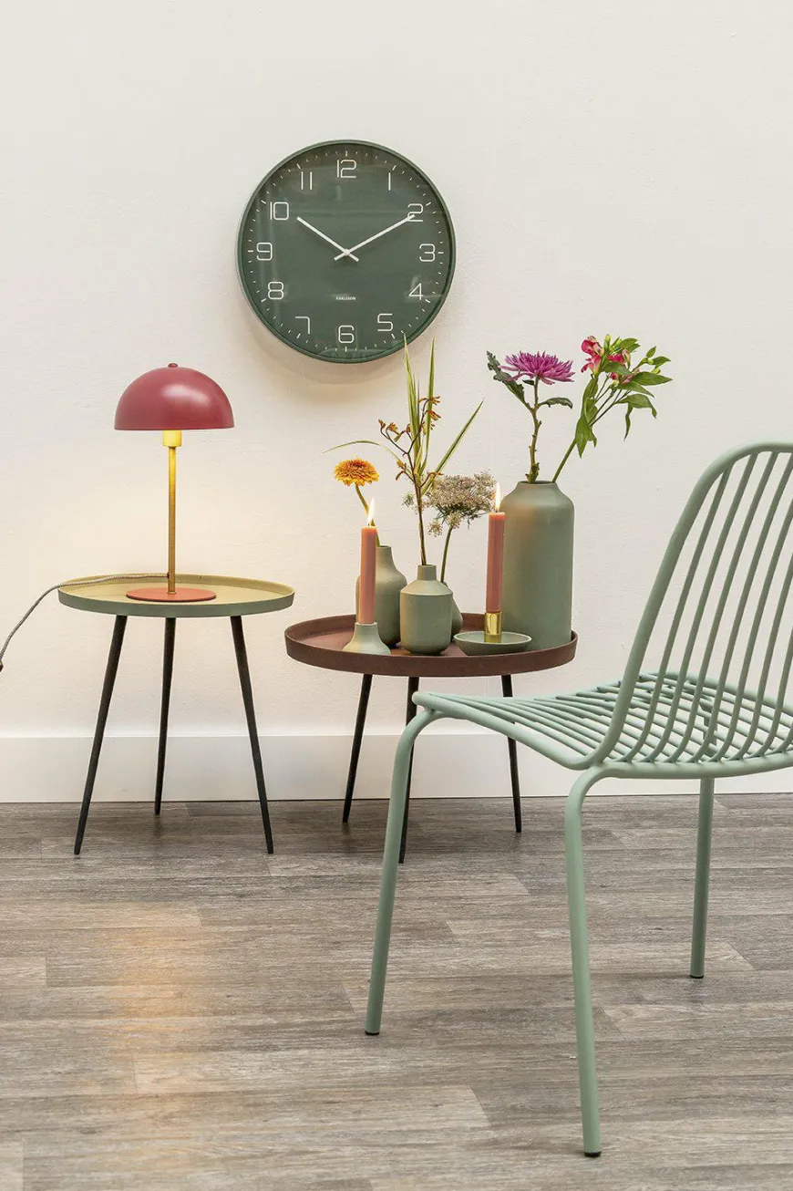 Karlsson Wandklok Lofty Groen Ø 40 cm