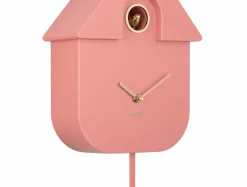 Karlsson Wandklok Modern Cuckoo Oro Roze