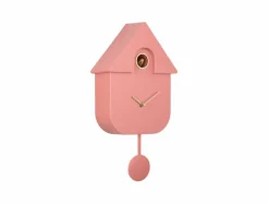 Karlsson Wandklok Modern Cuckoo Oro Roze