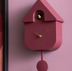 Karlsson Wandklok Modern Cuckoo Oro Mauve