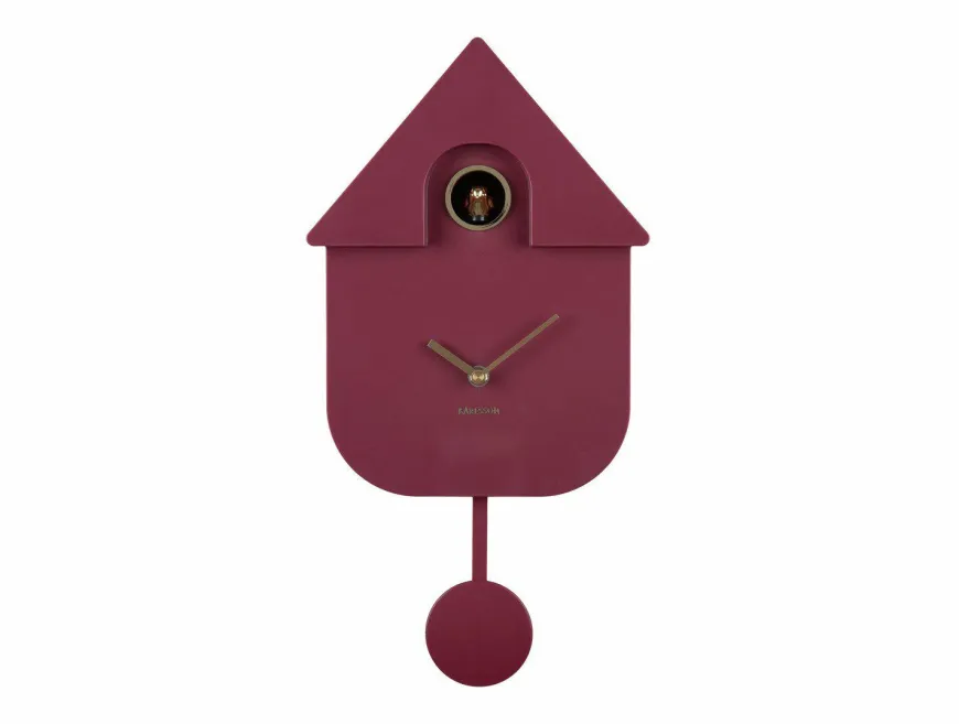 Karlsson Wandklok Modern Cuckoo Oro Mauve
