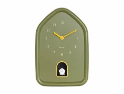 Karlsson Wandklok Modern Doggy luxury groen