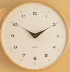 Karlsson Wandklok Osado Dome wit