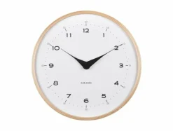 Karlsson Wandklok Osado Dome wit