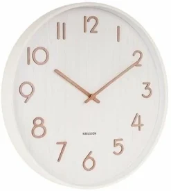 Karlsson Wandklok Pure wit Ø 40 cm