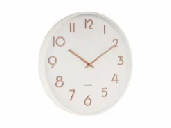 Karlsson Wandklok Pure wit Ø 40 cm