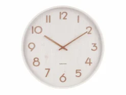Karlsson Wandklok Pure wit Ø 40 cm