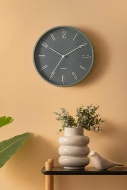 Karlsson Wandklok Regal Numbers jungle groen