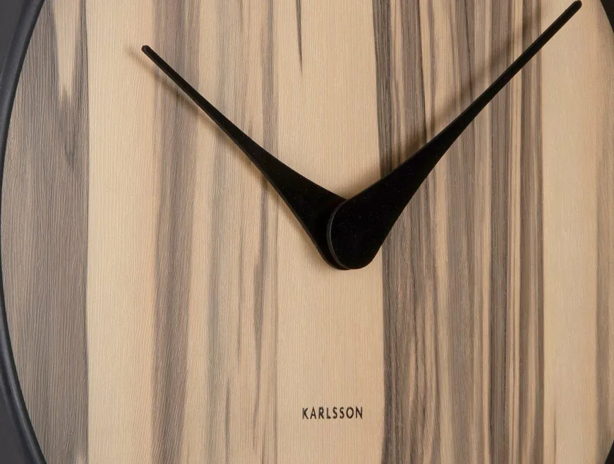 Karlsson Wandklok Wood Melange licht Ø 40 cm
